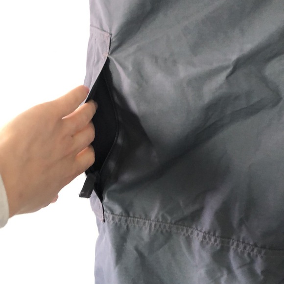 Columbia Gray Nylon Rain Pants, Large - Picture 2 of 10